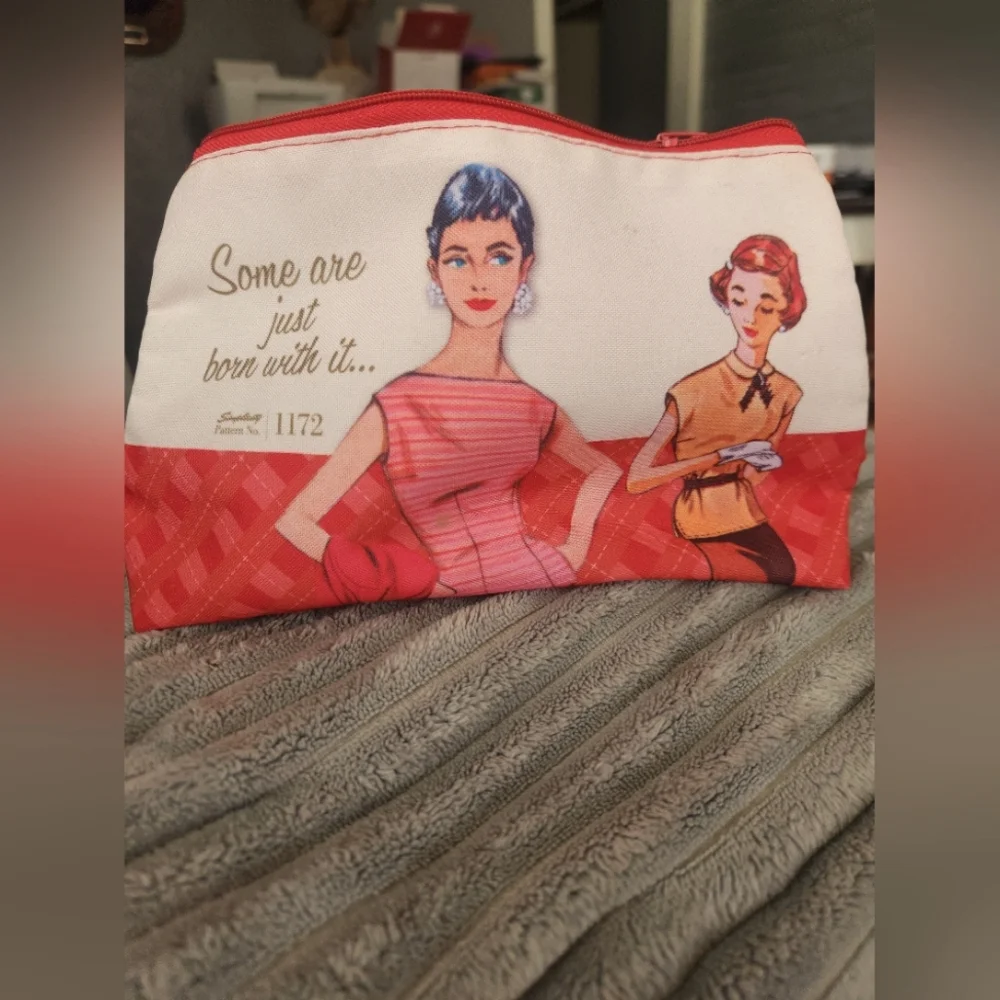 Vintage Retro Style Women's Simplicity Cosmetic Bag